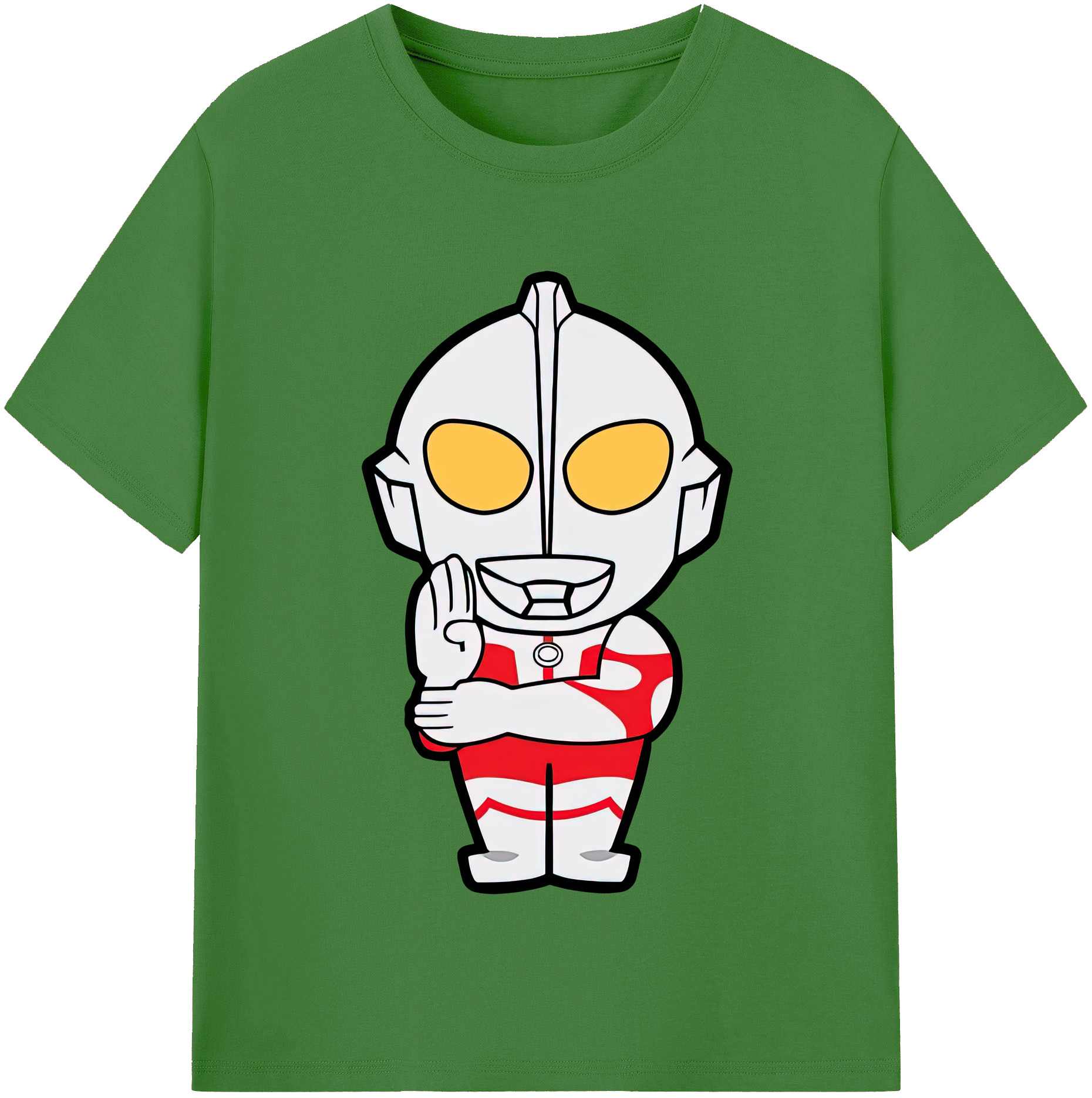 （画像用） ウルトラマン Ultraman レディースカジュアルプリントTシャツ（綿100％）